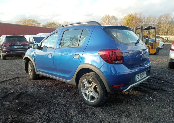 Dacia Sandero Stepway cena 20500 przebieg: 108205, rok produkcji 2020 z Błaszki małe 352